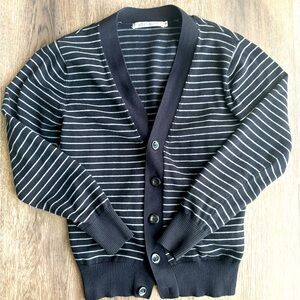 Striped Women’s Cardigan Sweater Sz.M